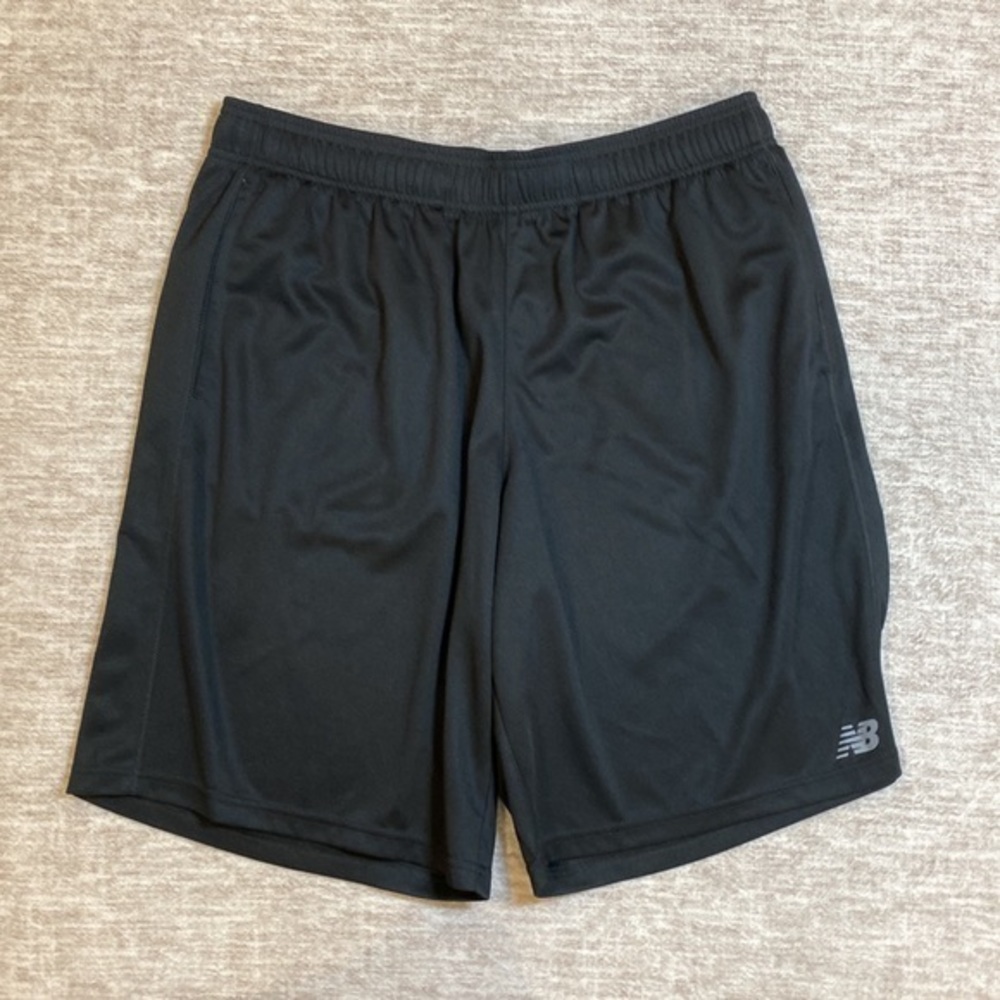 New Balance mens black NB dry athletic shorts size extra large